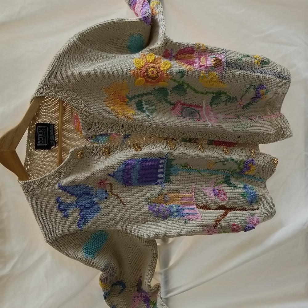 Berek spring themed Cardigan sweater